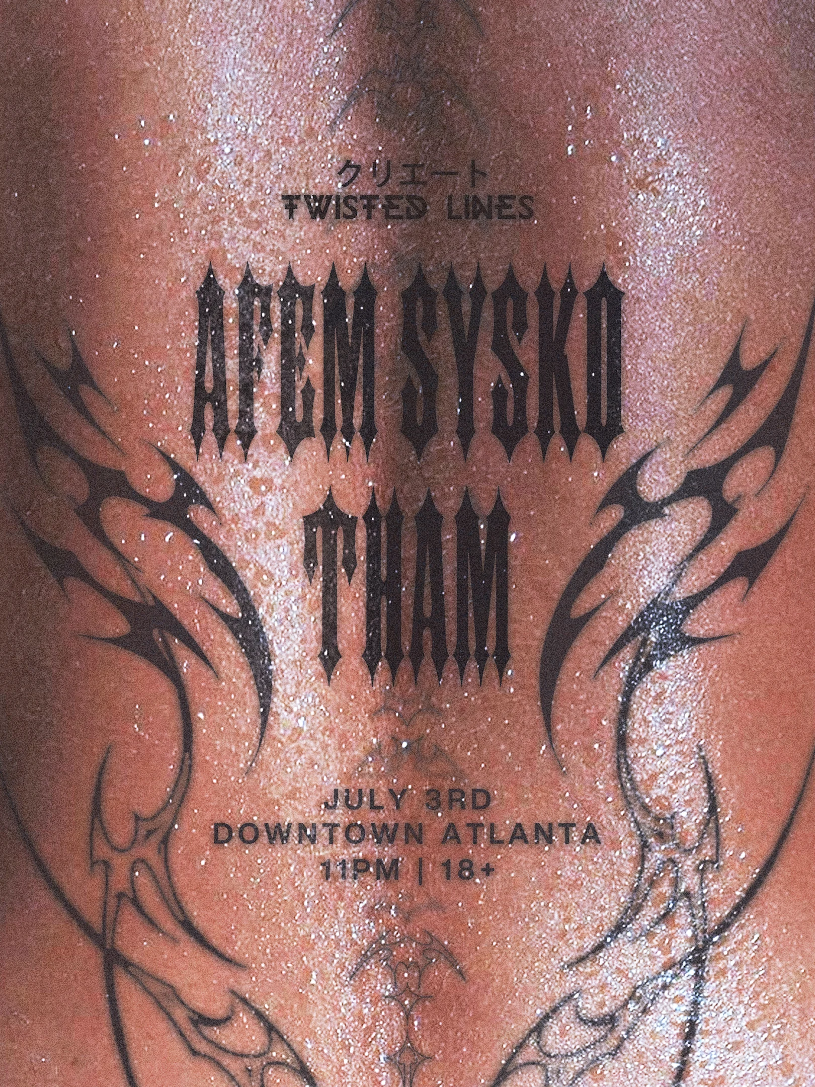 Twisted Presents: Afem Syko + Tham Cover