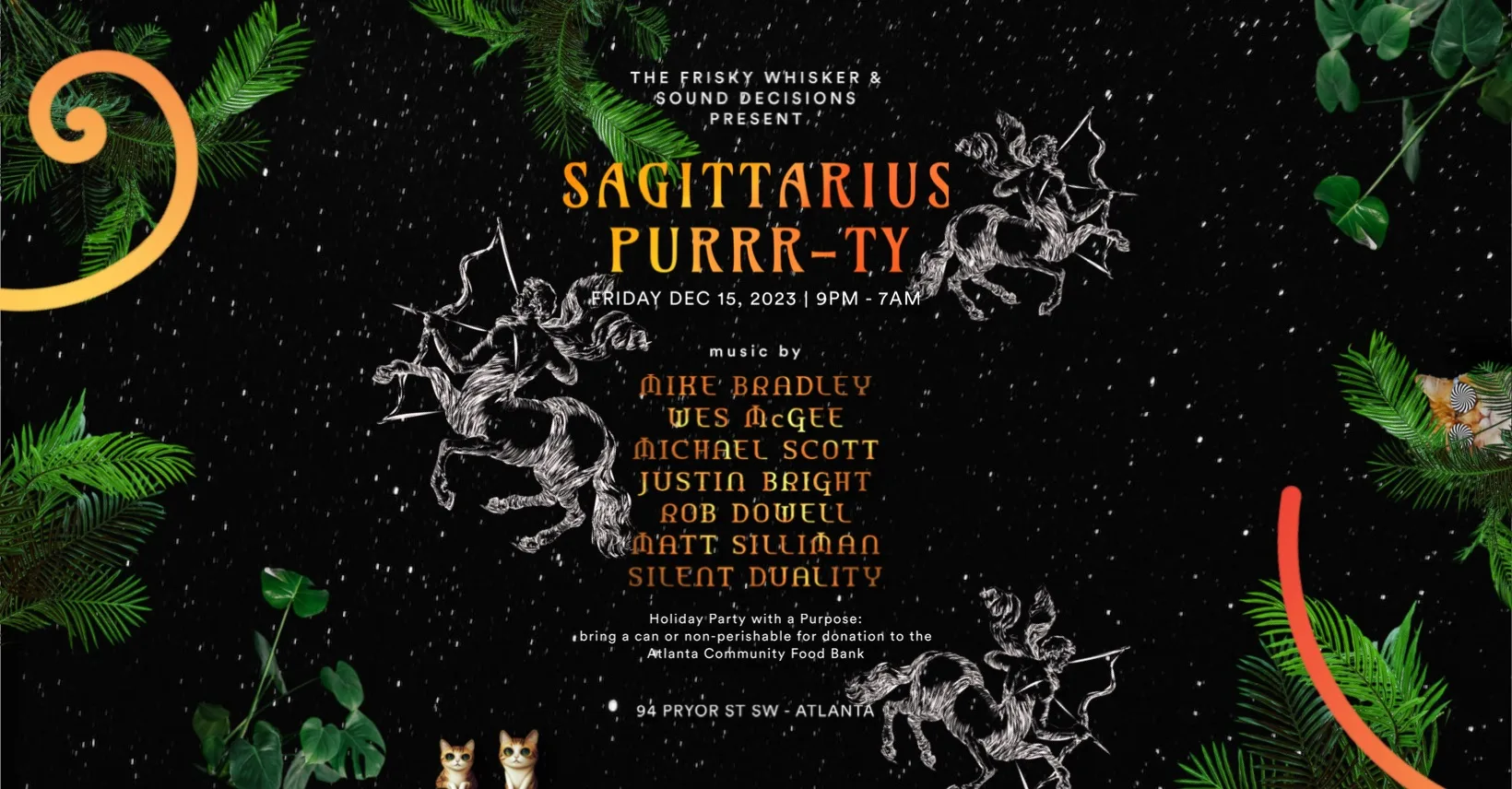 Sagittarius Purrr-Ty Cover