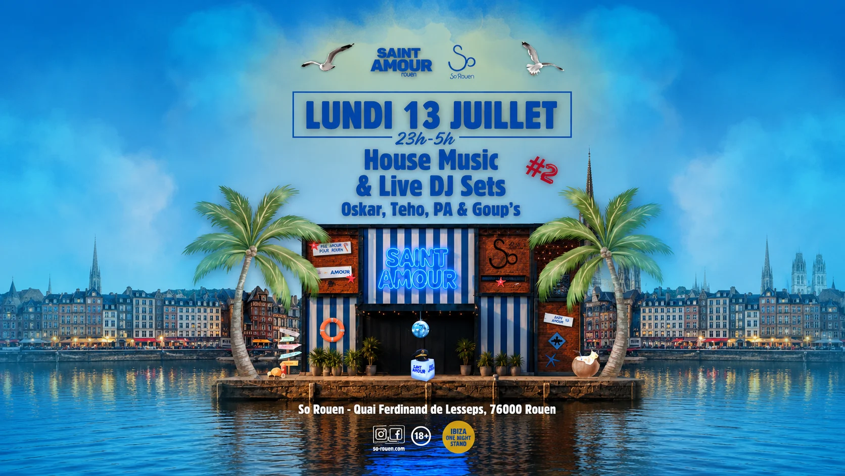 Saint Amour Rouen | So Rouen | Lundi 13 Juillet 2026 Cover
