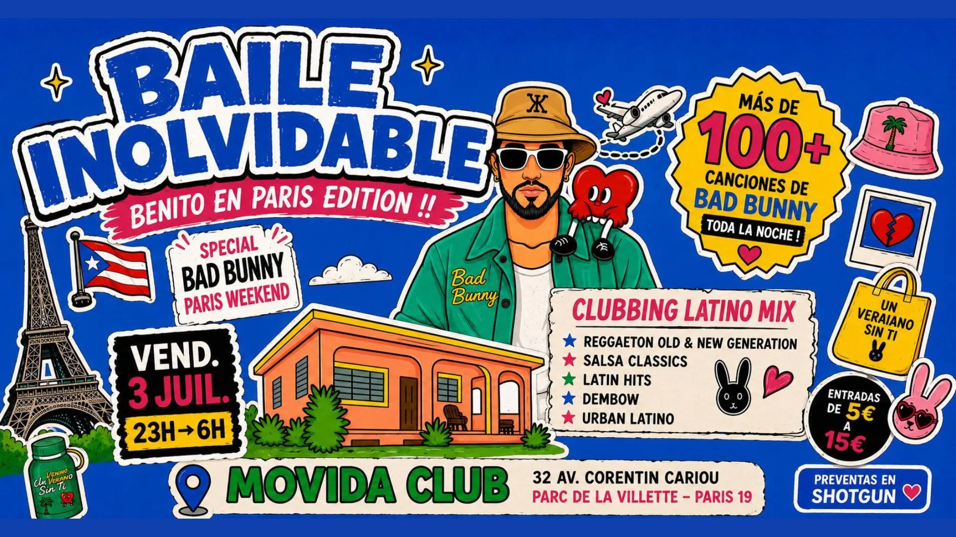 Baile Inolvidable Salseo Y Perreo Special Bad Bunny Weekend! Cover