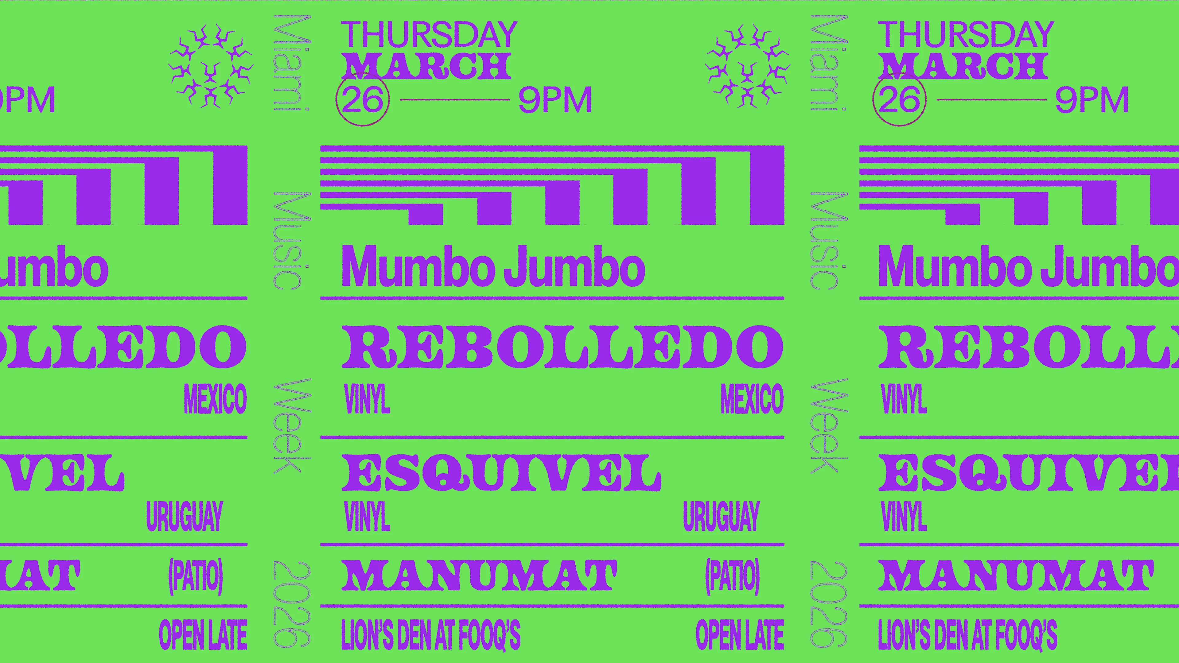 Mumbo Jumbo: Rebolledo, Esquivel, Manumat Cover