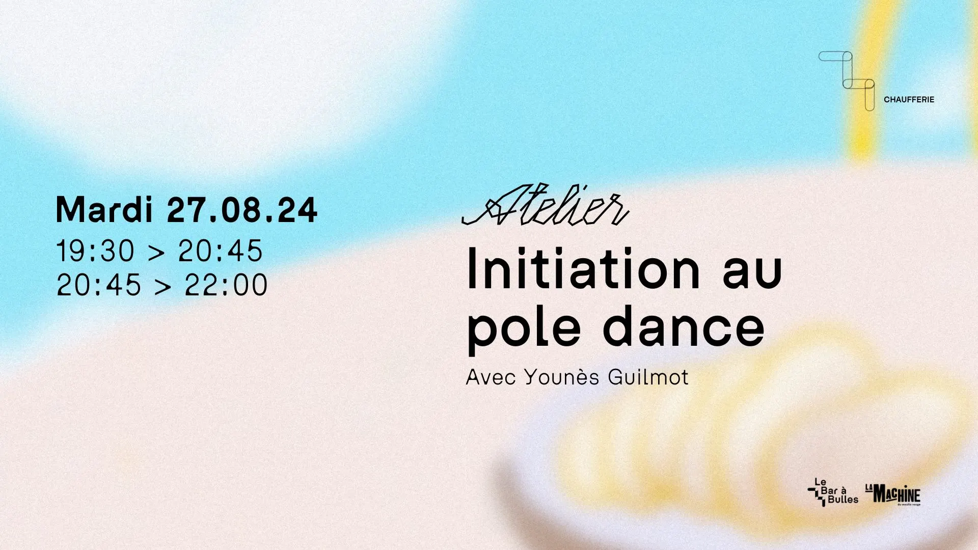 Initiation Au Pole Dance Avec Younès Guilmot #4 Cover
