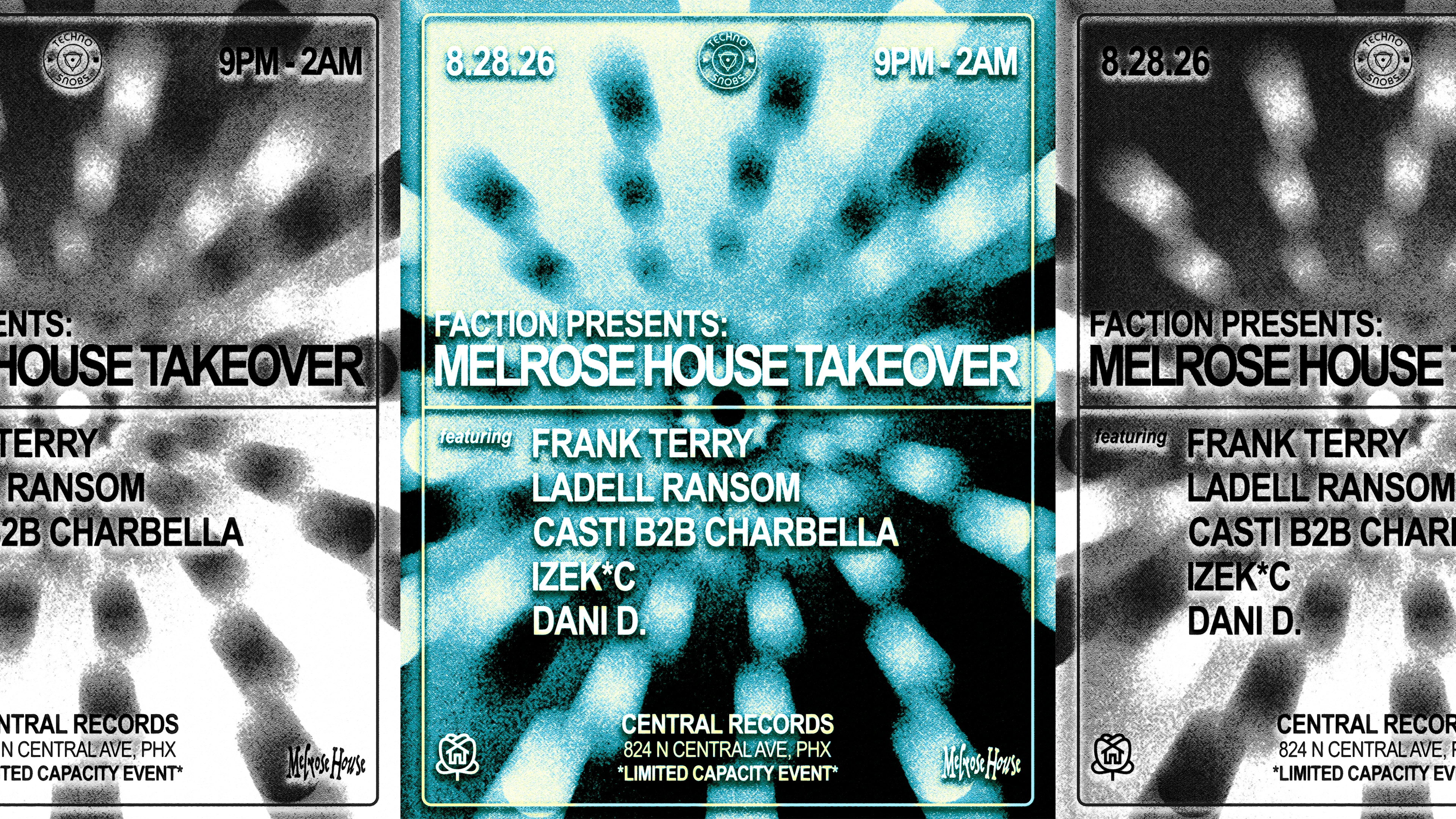 Techno Snobs Presents: Faction Feat. Melrose House Cover