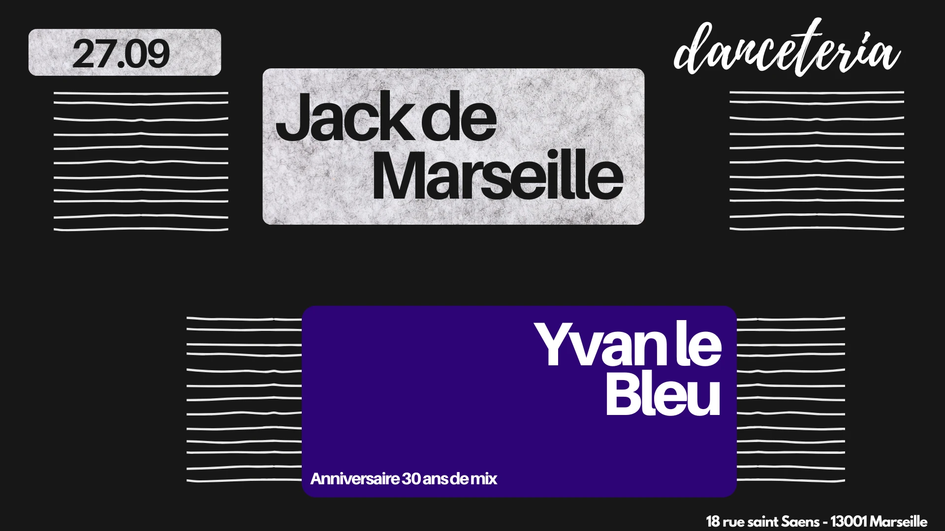 Jack De Marseille + Yvan Le Bleu Cover