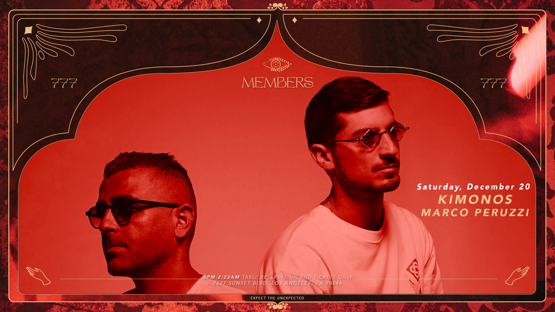 Members Presents: Kimonos & Marco Peruzzi Cover