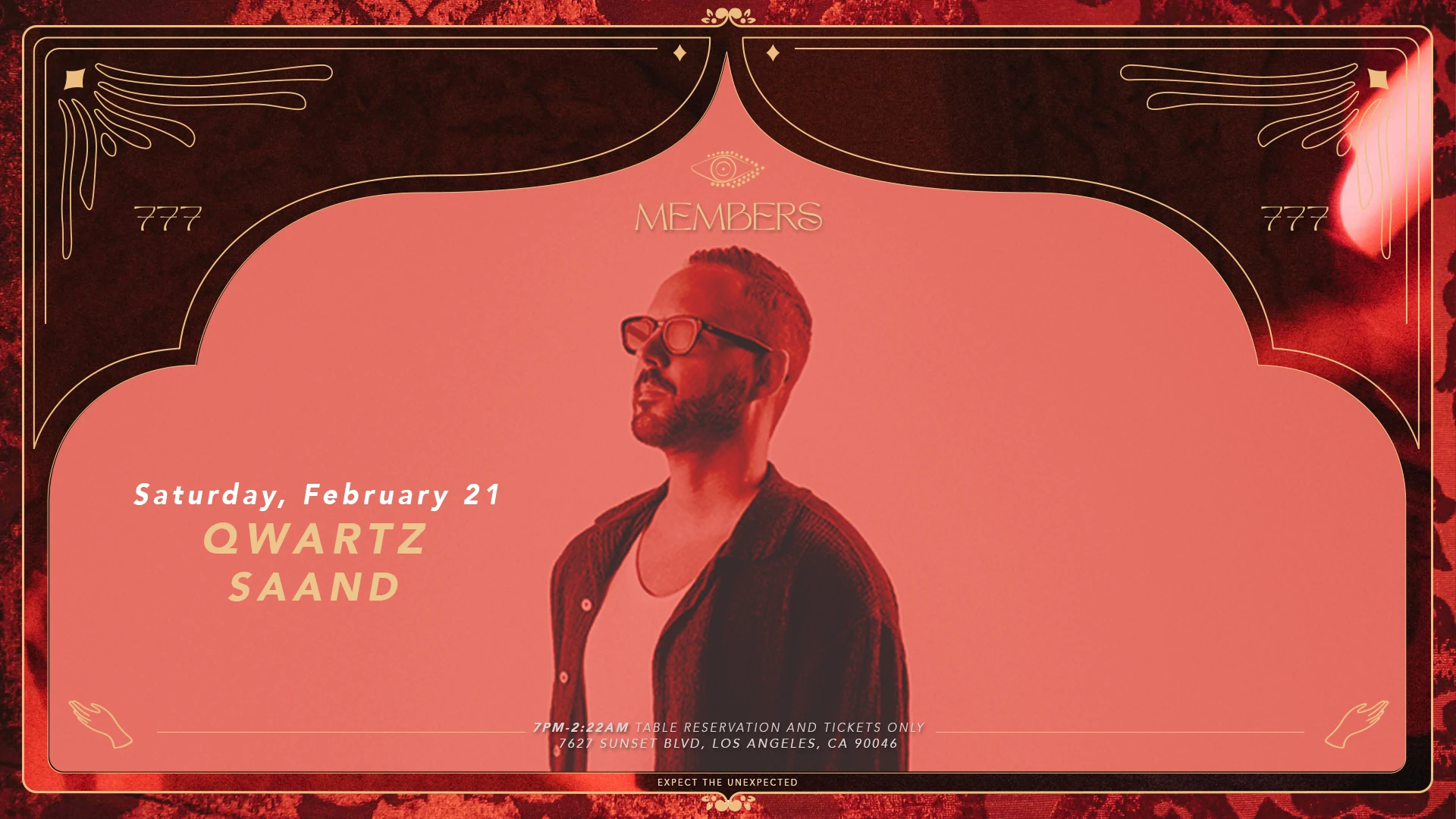 Members Presents: Qwartz & Saand Cover