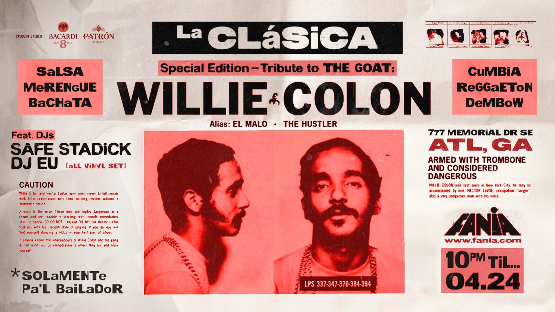Fania Presents: La Clásica - The Willie Colón Tribute Cover