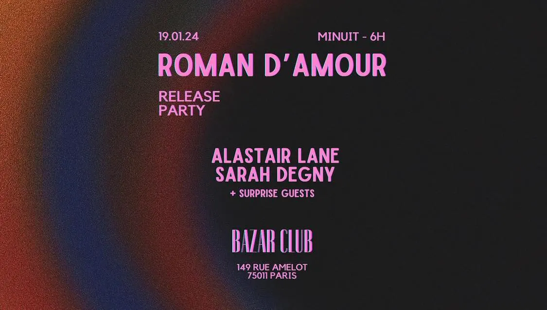 Alastair Lane X Sarah Degny - Roman D'amour X Bazar Cover
