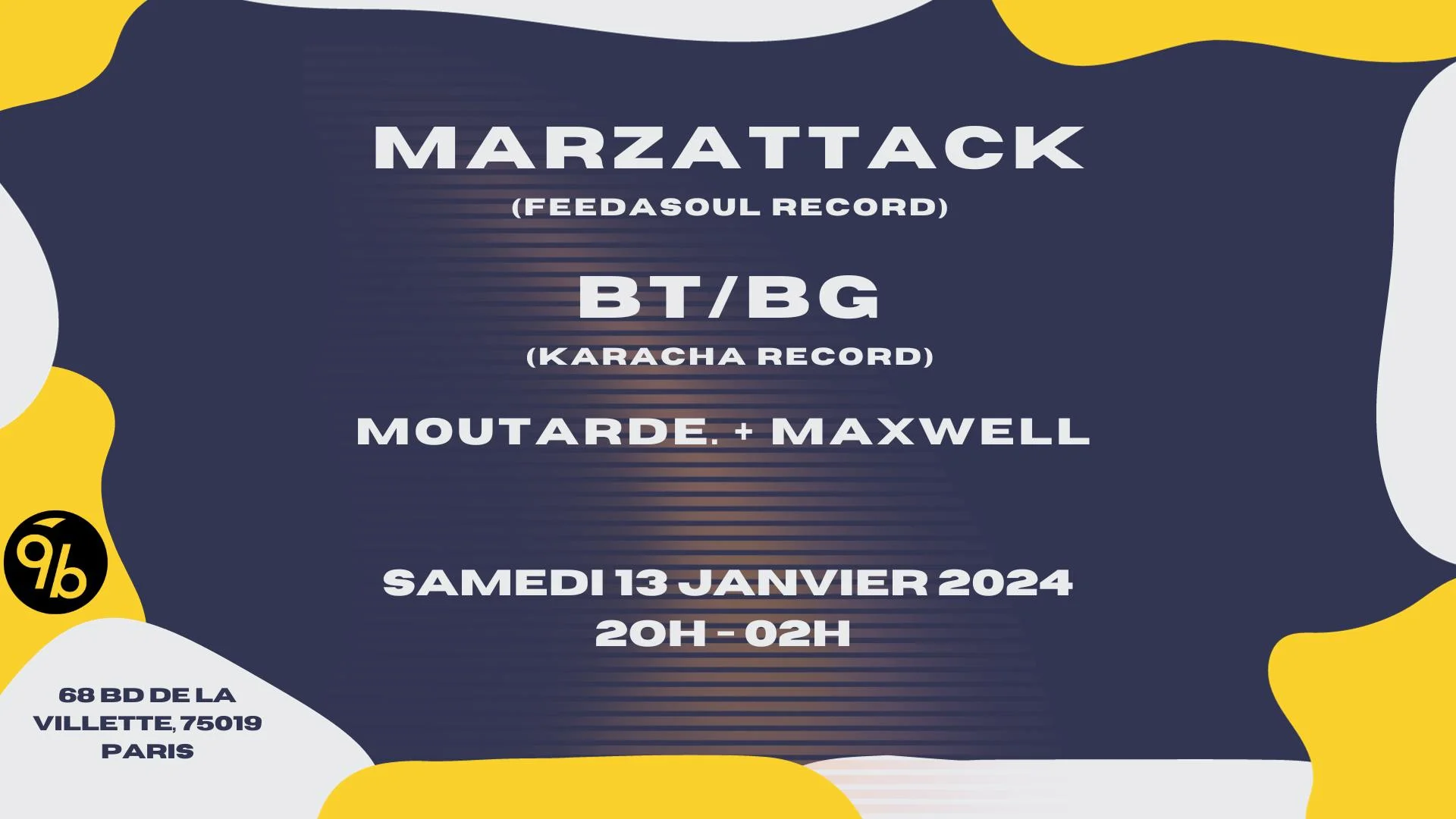 Marzattack & Friends @Le 9b Cover