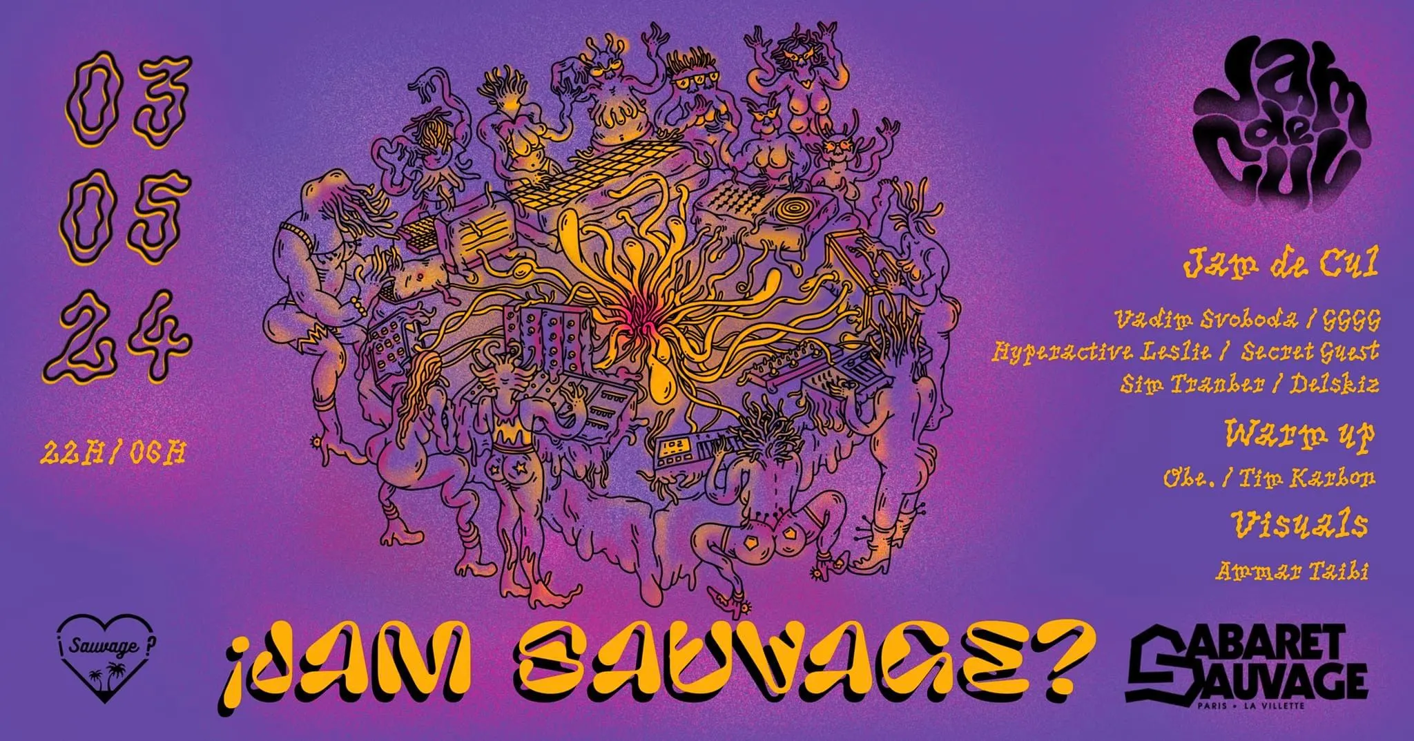¡Jam Sauvage? Cover
