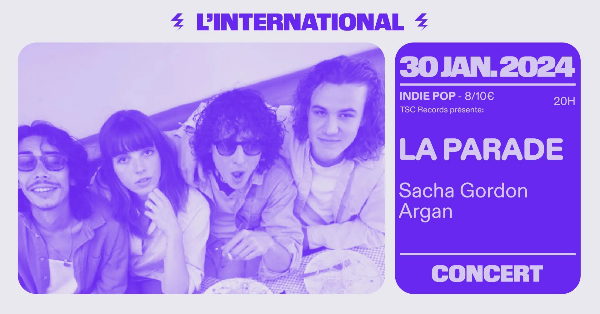 Pop Party VIII : La Parade | Sacha Gordon | Argan Cover