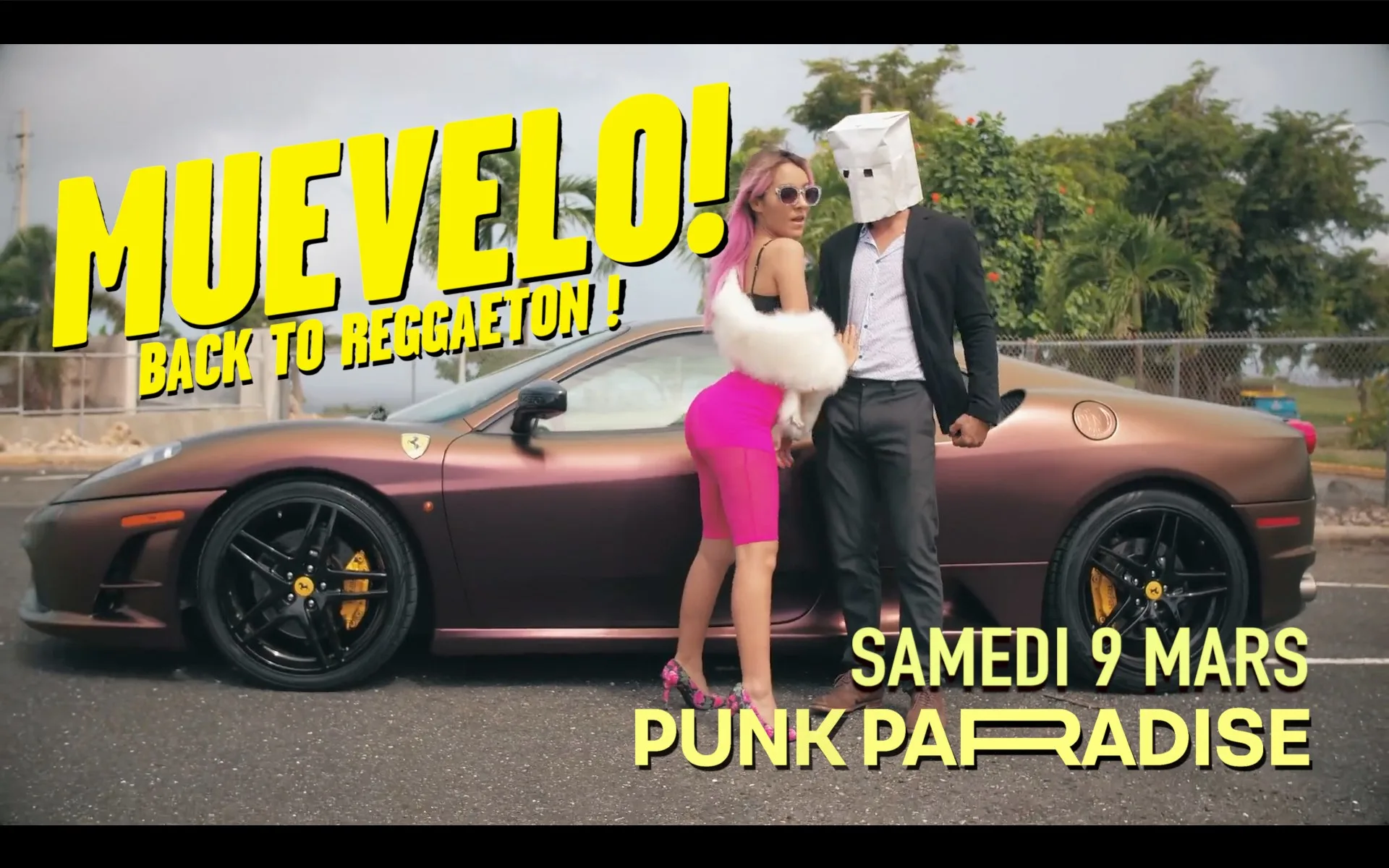 Muevelo ! Back To Reggaeton @ Punk Paradise Cover