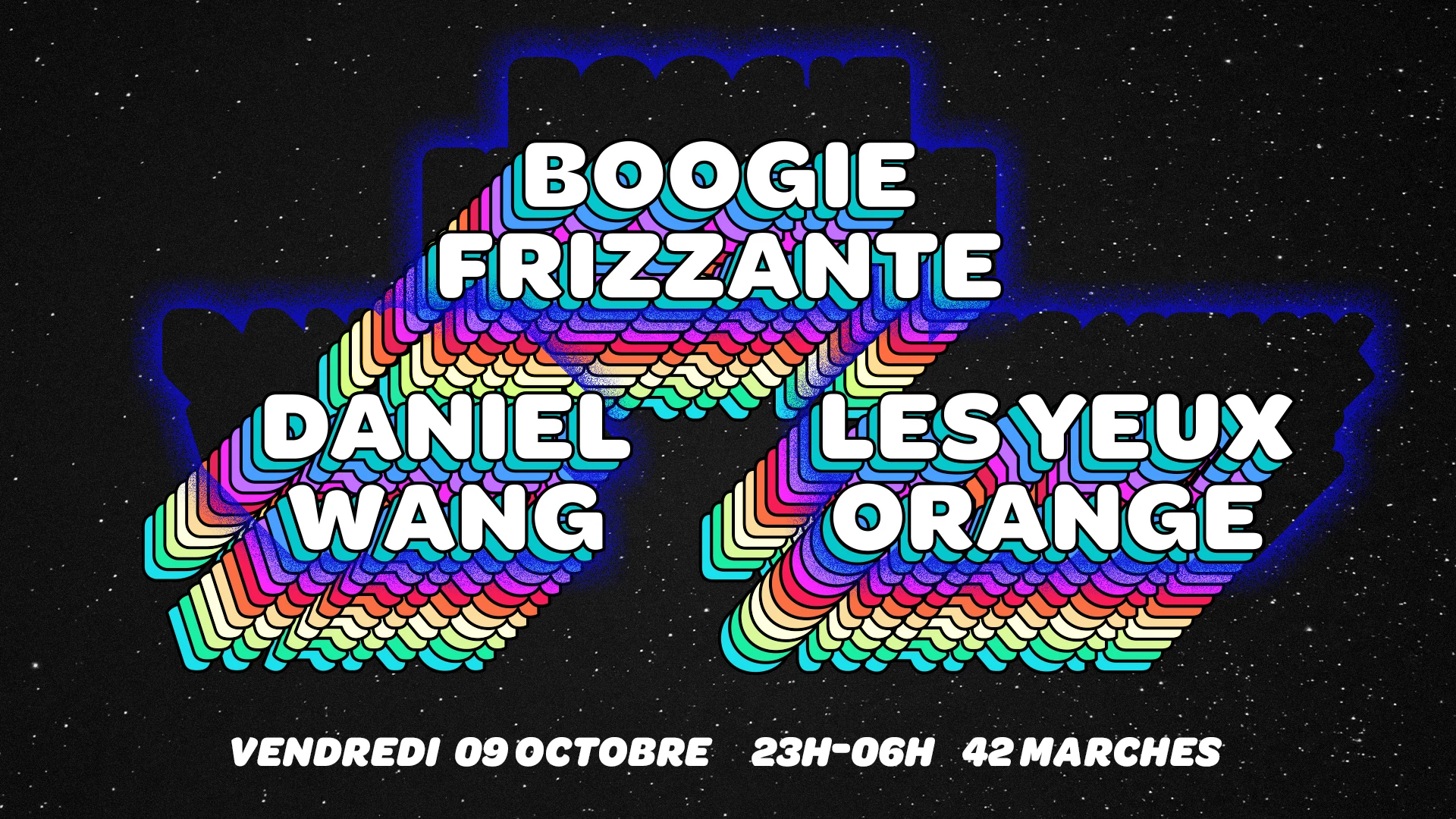 Daniel Wang X Les Yeux Orange X Boogie Frizzante Cover