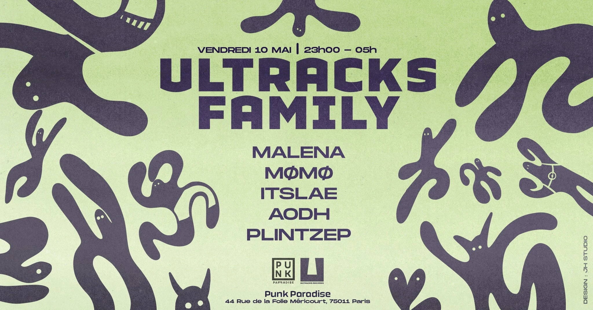 Ultracks Family Au Punk Paradise Cover