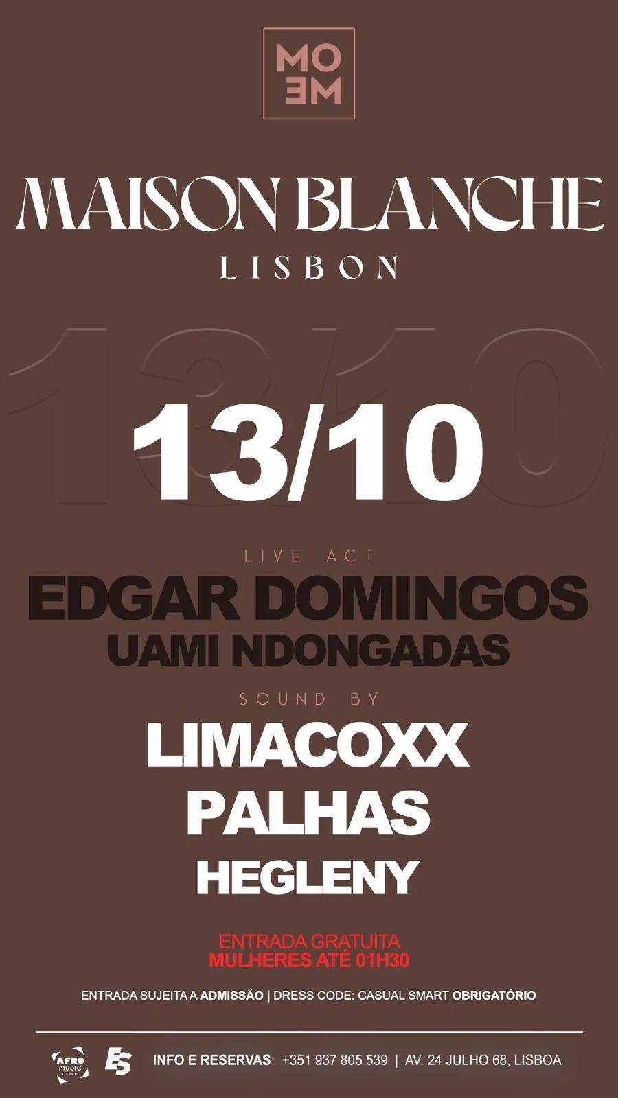 Maison Blanche X Mome Club Cover