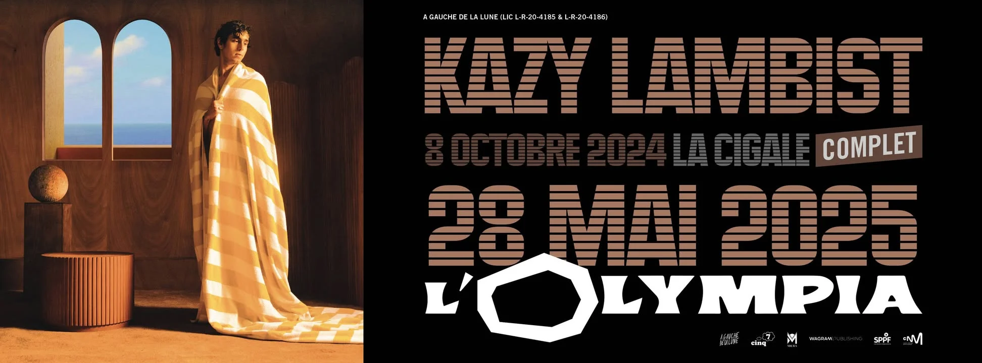 Kazy Lambist - L'olympia Cover