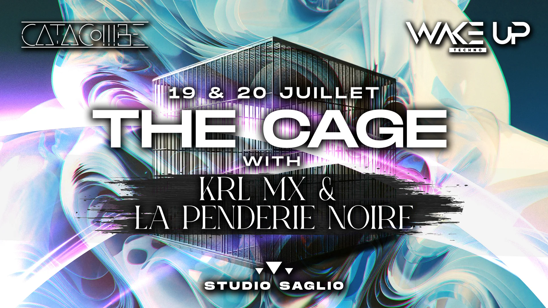 The Cage W/ Krl MX & La Penderie Noire Cover