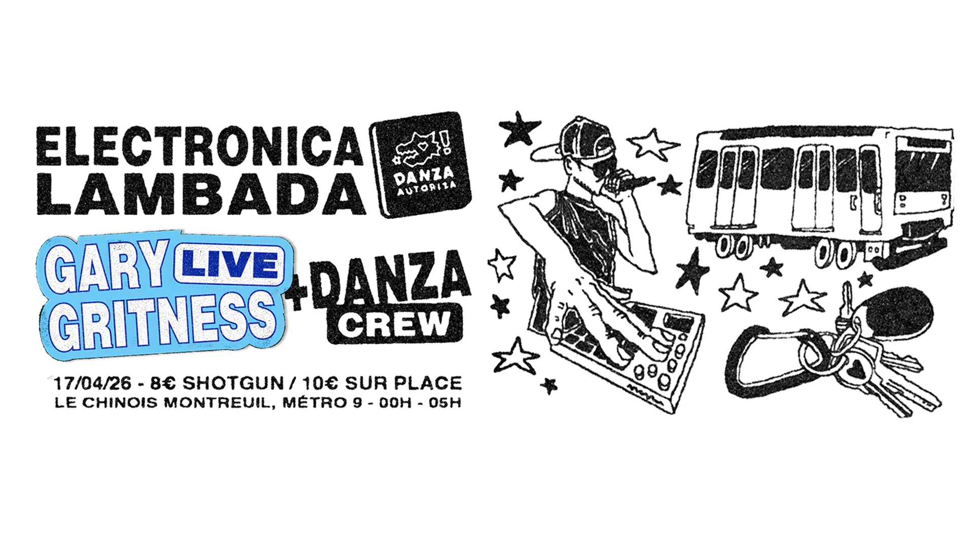 Danza Autoriza X Gary Gritness (Live) Cover