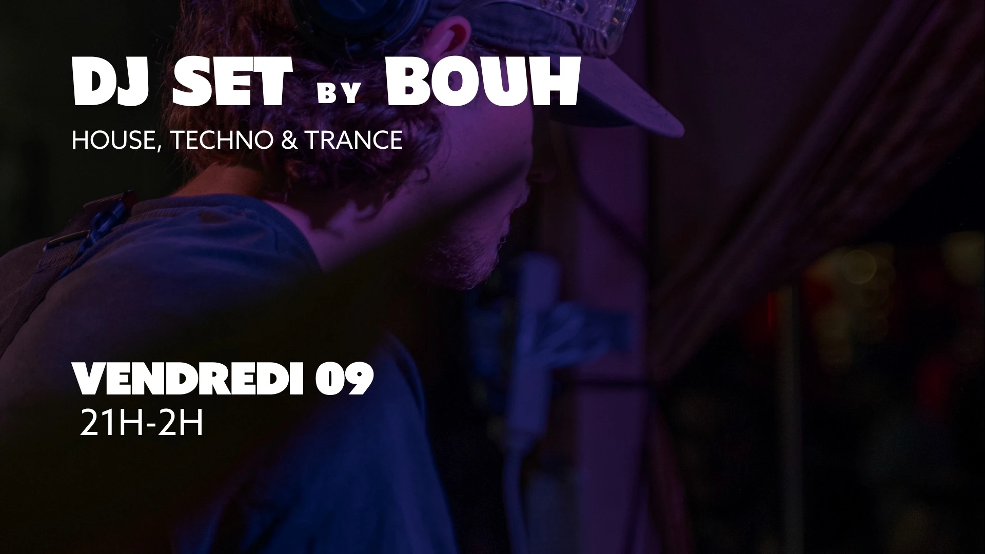 Dj Set With Bouh Music ( House, Techno & Trance ) Cover