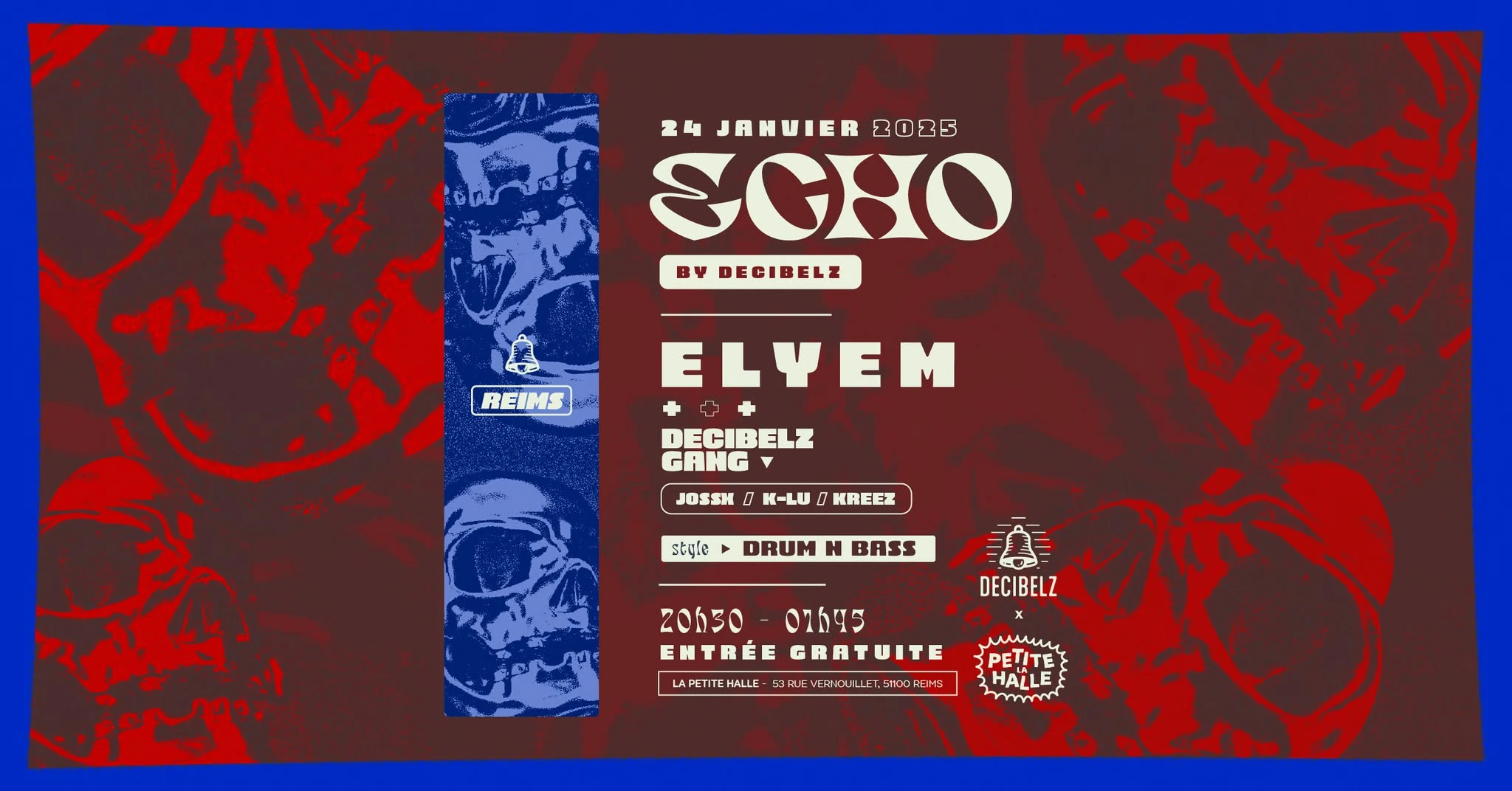 Decibelz Présente Echo À La Petite Halle Cover