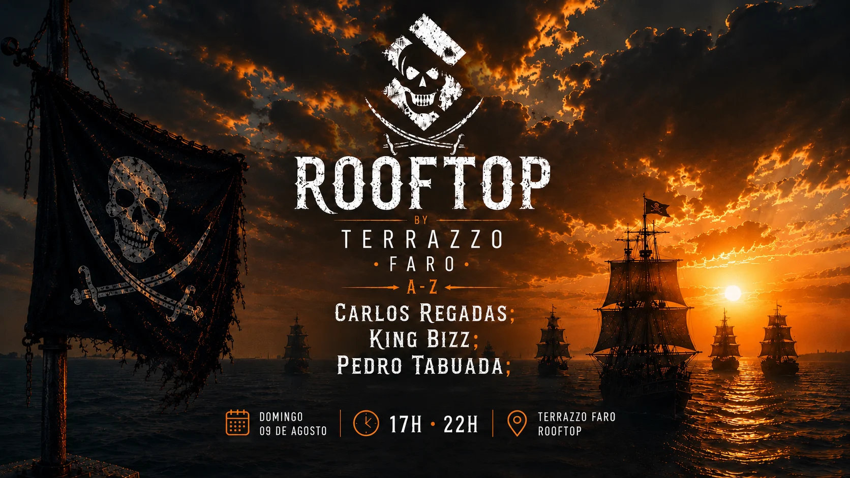Sub Music Terrazzo Rooftop Sunset - Faro Cover