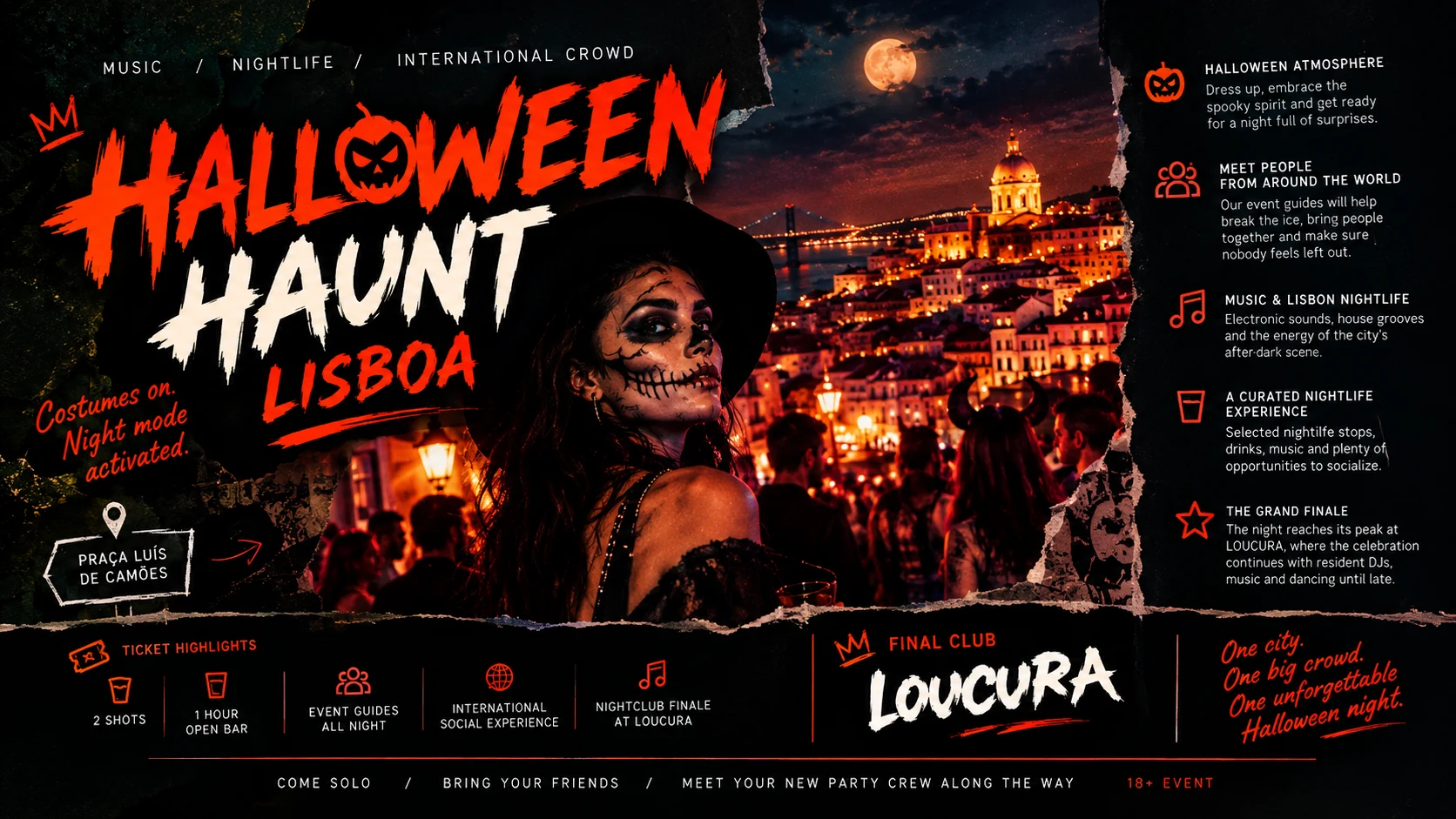 Halloween Haunt – Lisboa Cover
