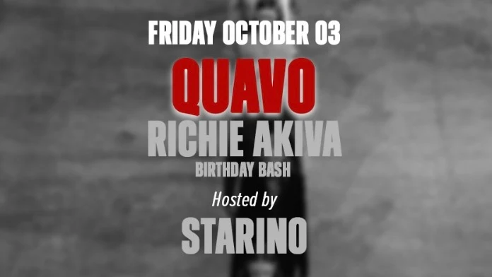 Pfw - Quavo At L’Arc Paris Cover