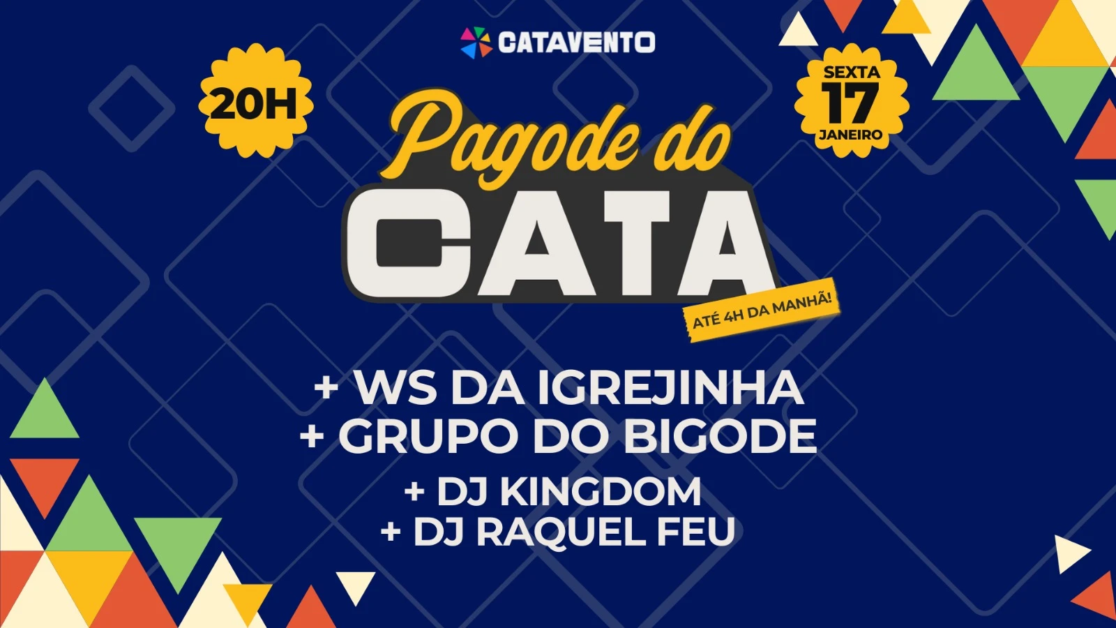 Pagode Do Cata - Ws Da Igrejinha-Grupo Do Bigode - 17.01 20h Cover