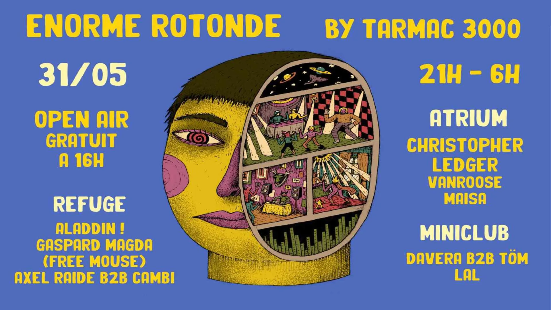 Places Dispo A L'entree - Énorme Rotonde By Tarmac3000 Cover