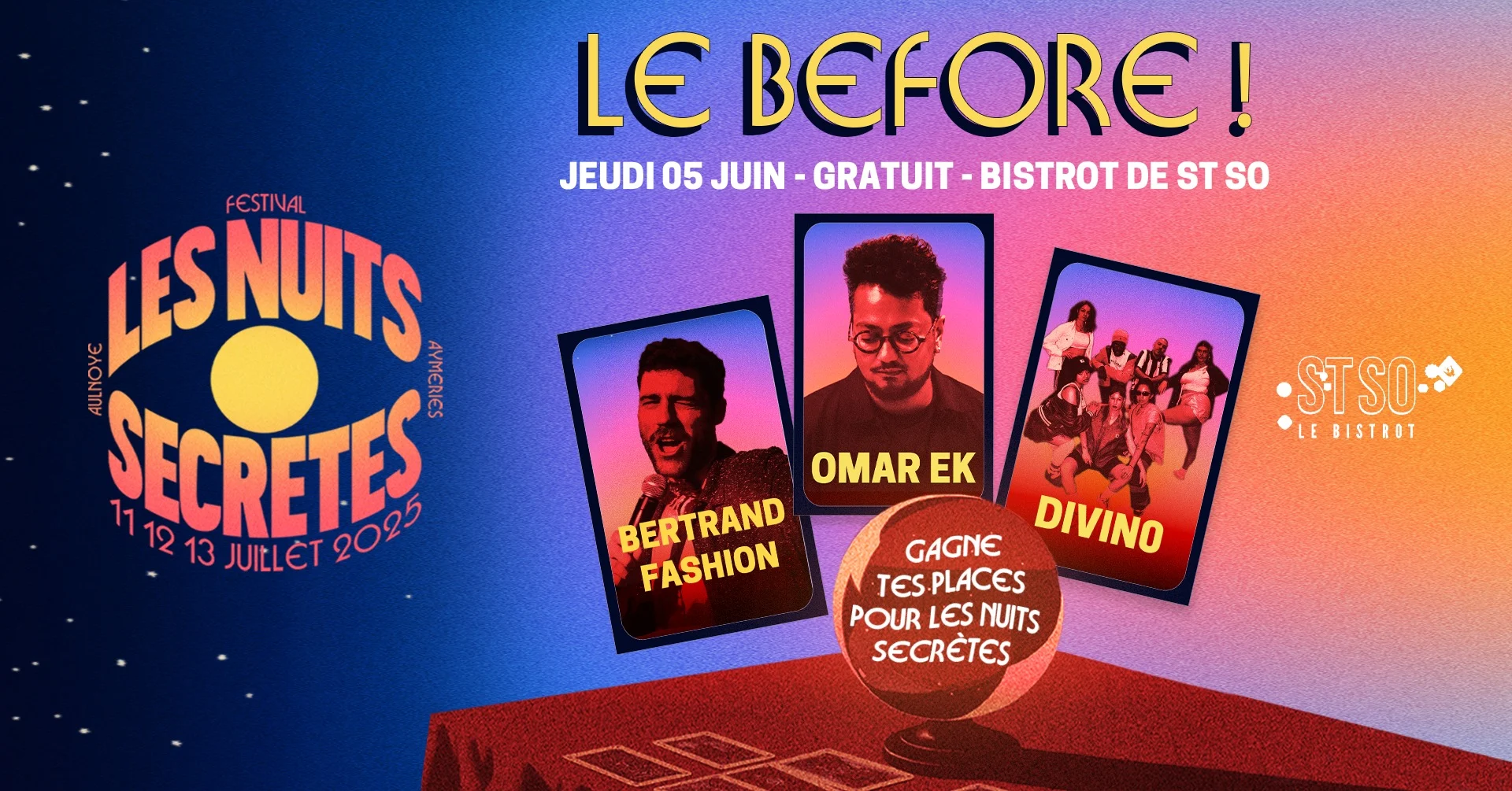 Before Nuits Secrètes Cover