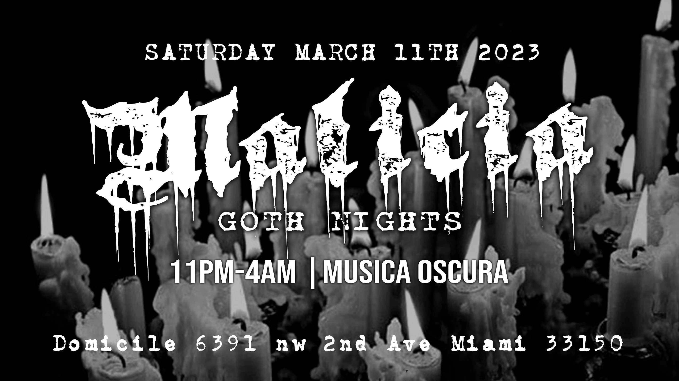 Malicia Goth Nights Cover
