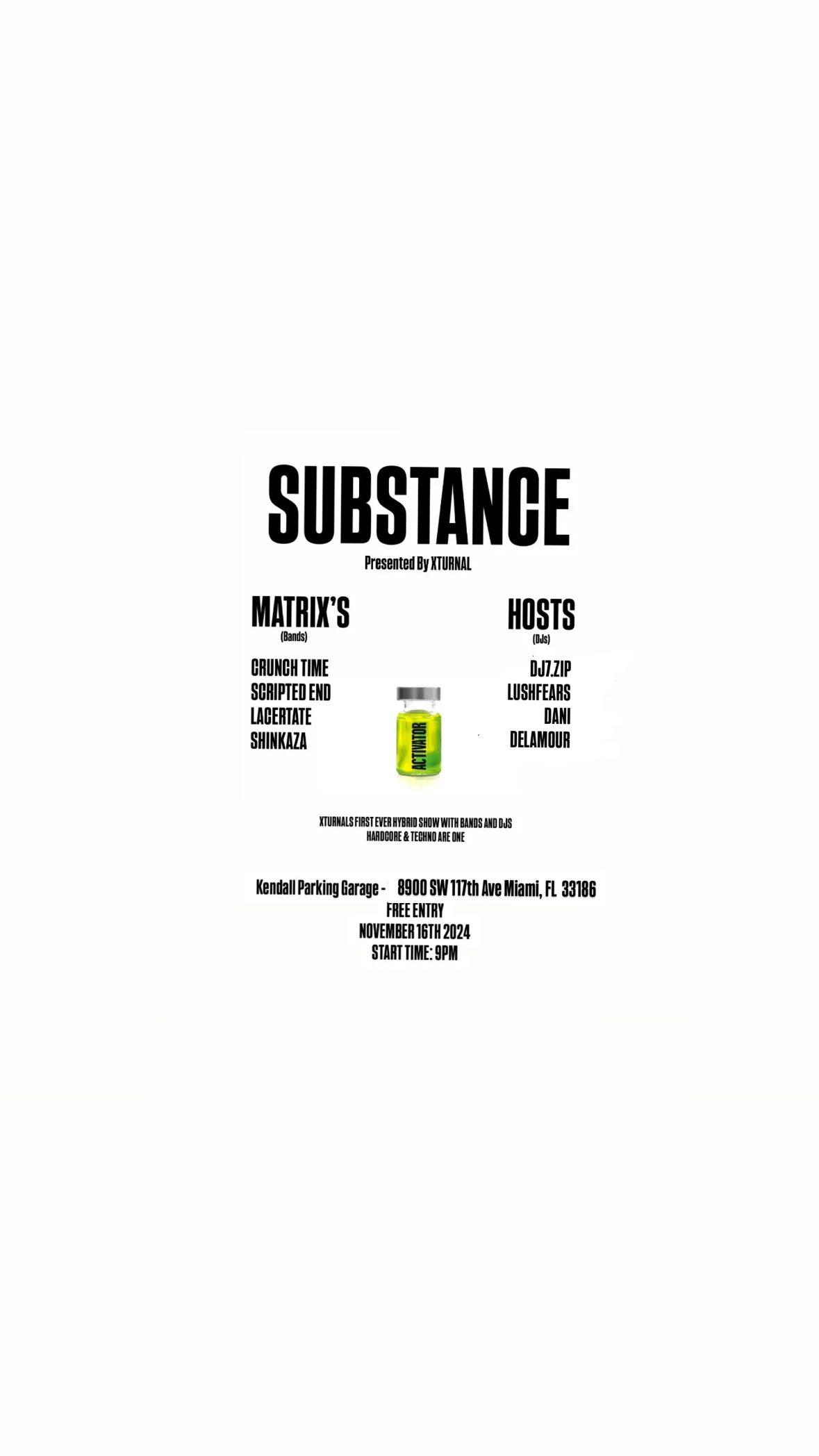 Substance By Xturnal Cover
