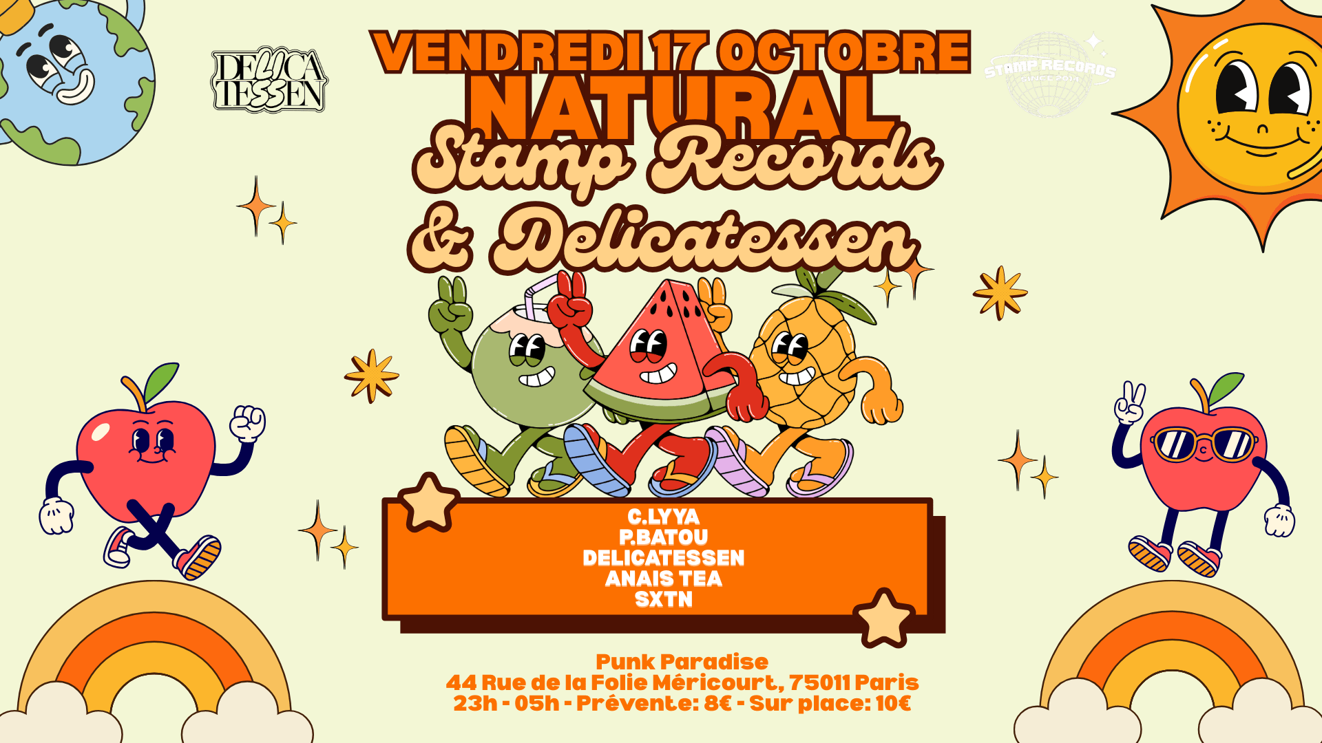 Natural / Stamp Records & Delicatessen Cover