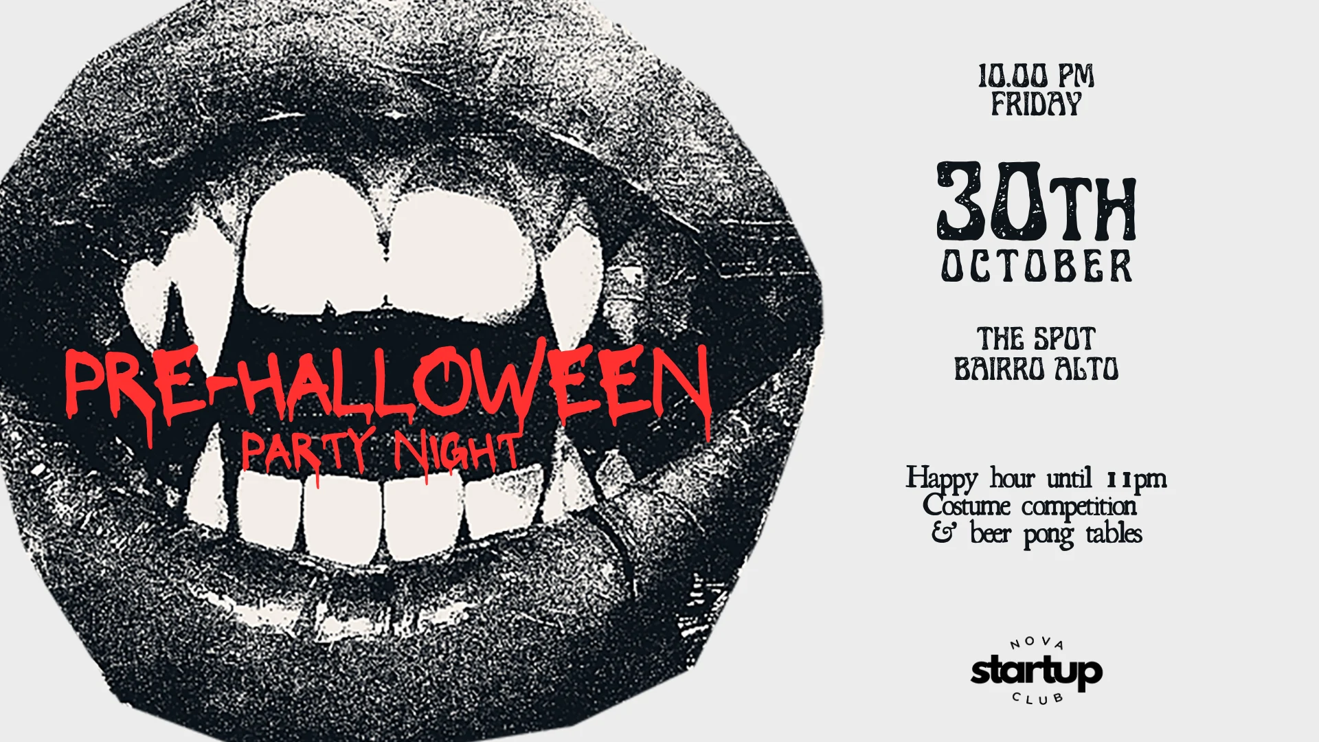 Pre-Halloween Party Cover