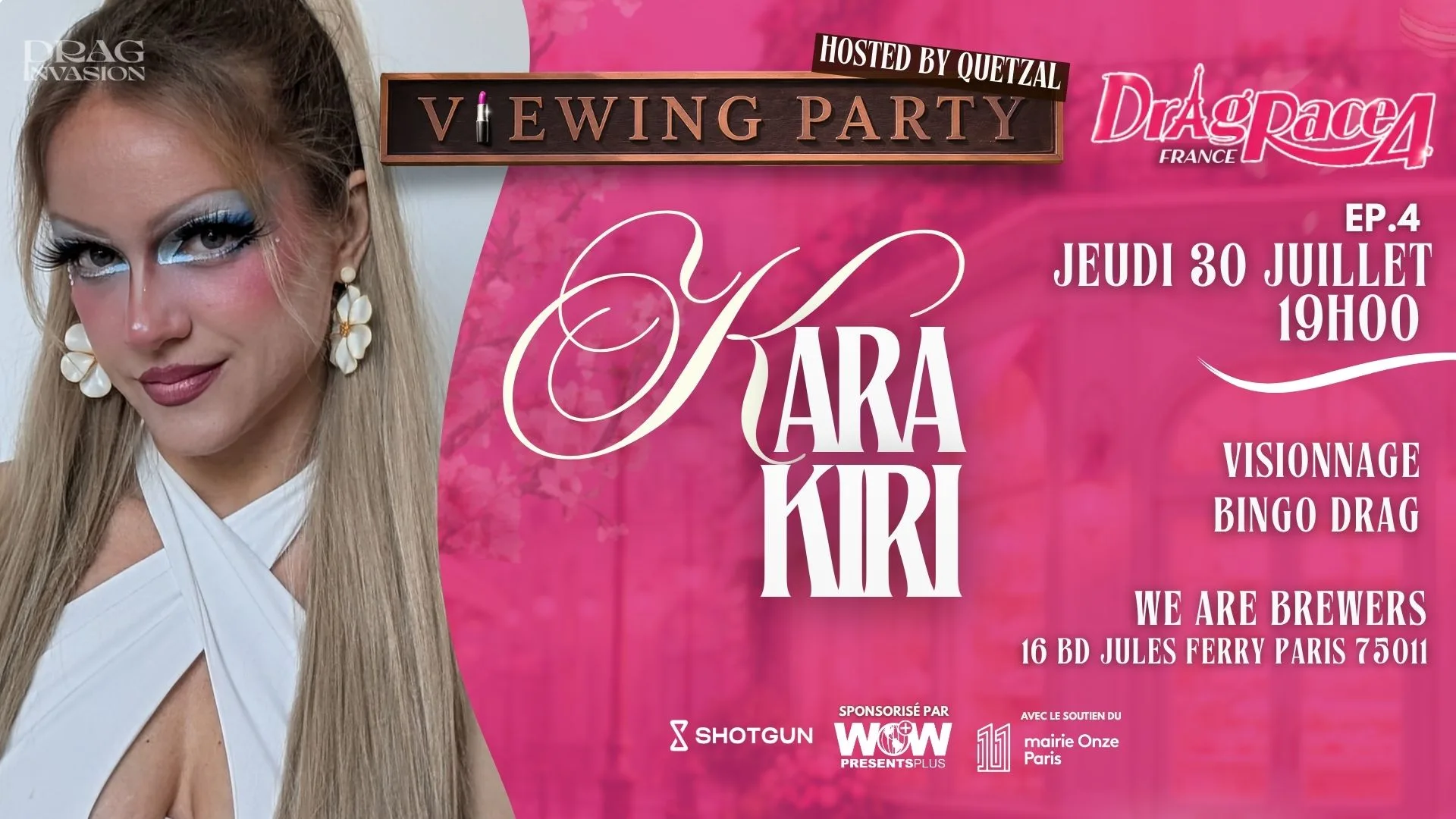 Viewing Drag Race France S4 Ep.4 - Kara Kiri Cover
