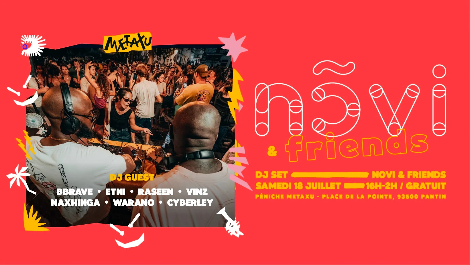 Novi Collectif & Friends 🔥 ☀️ [Open Air + Club] Cover