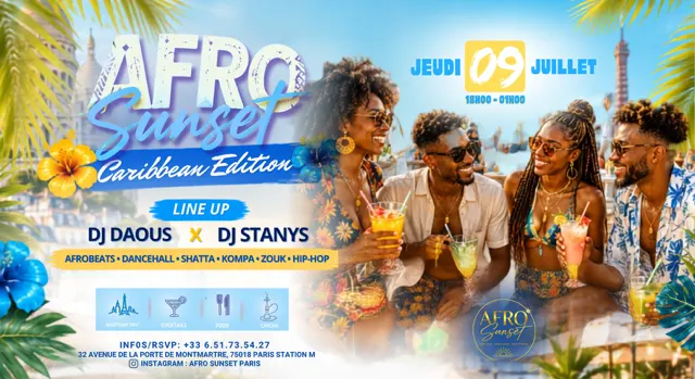 Afro Sunset – Caribbean Edition Cover