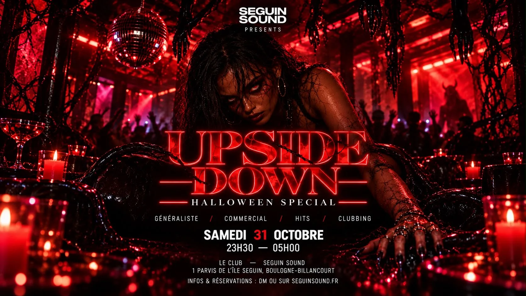 Halloween : Upside Down Cover