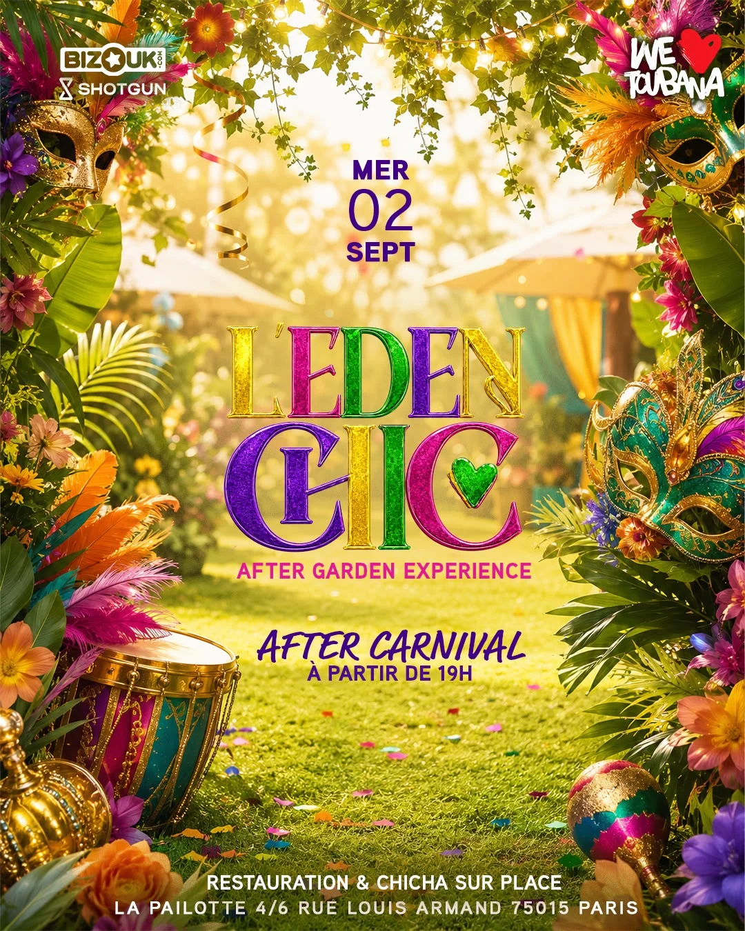 L'eden Chic After Carnaval De Londres Cover