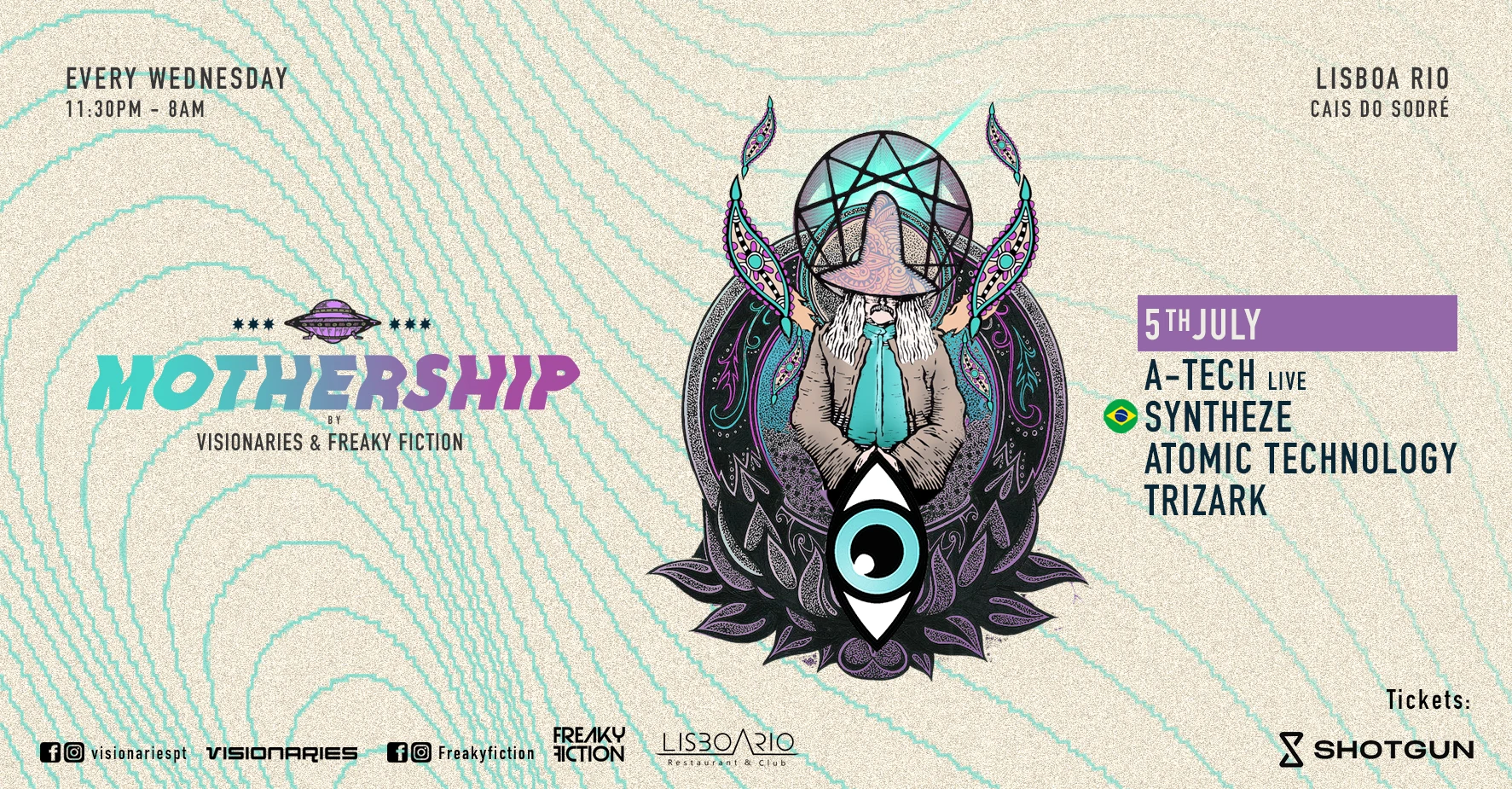 Mothership By Visionaries & Freaky Fiction - 5th July Cover