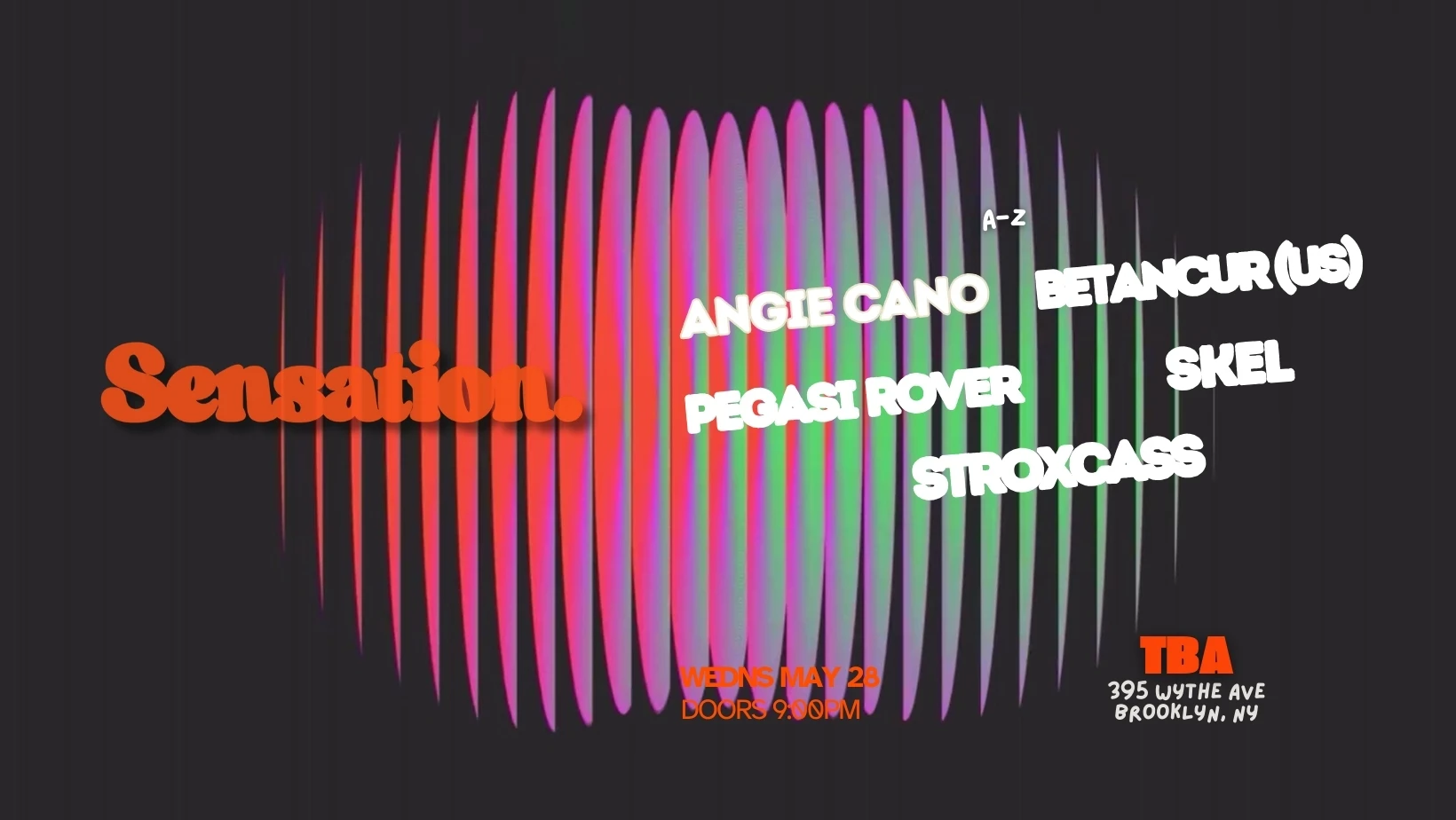Sensation: Angie Cano, Betancur (Us), Pegasi Rover, Skel Cover