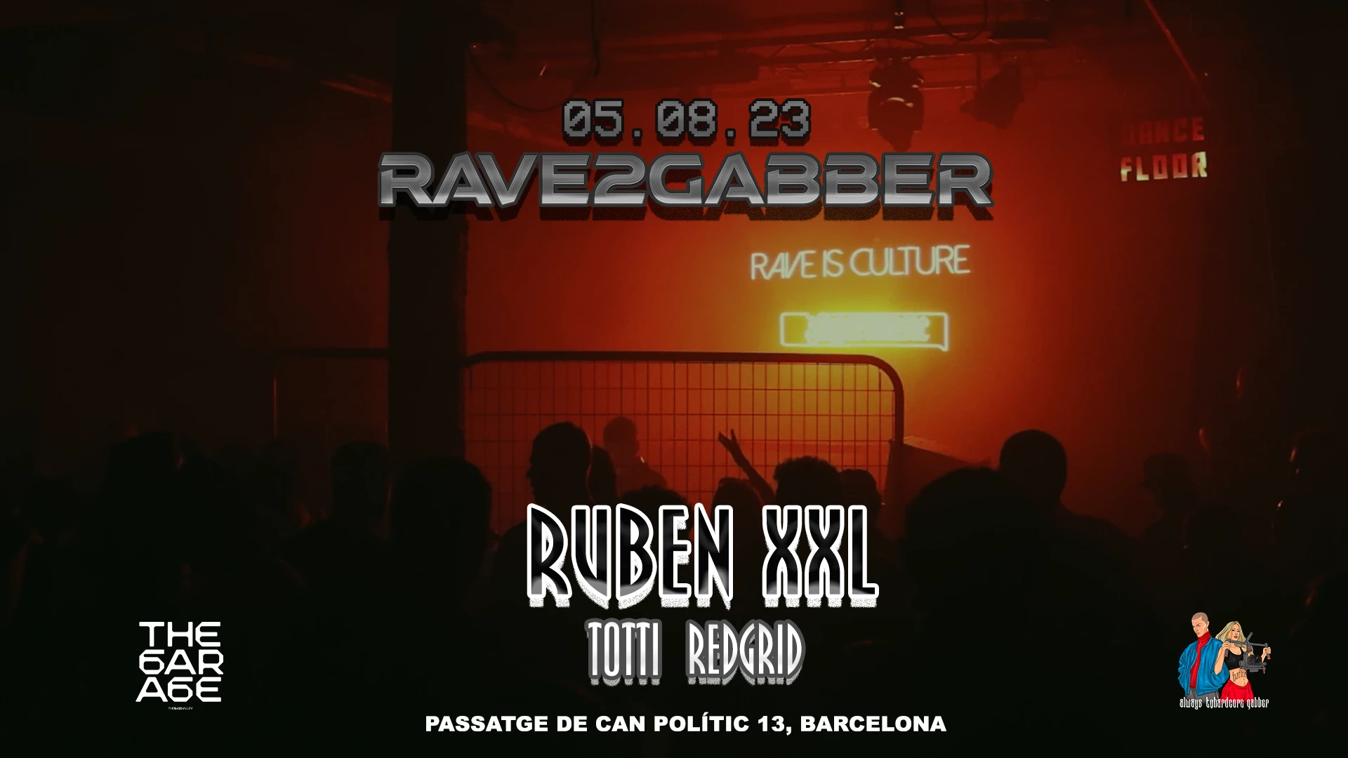 Rave2gabber Session 19 (Saturday) Cover