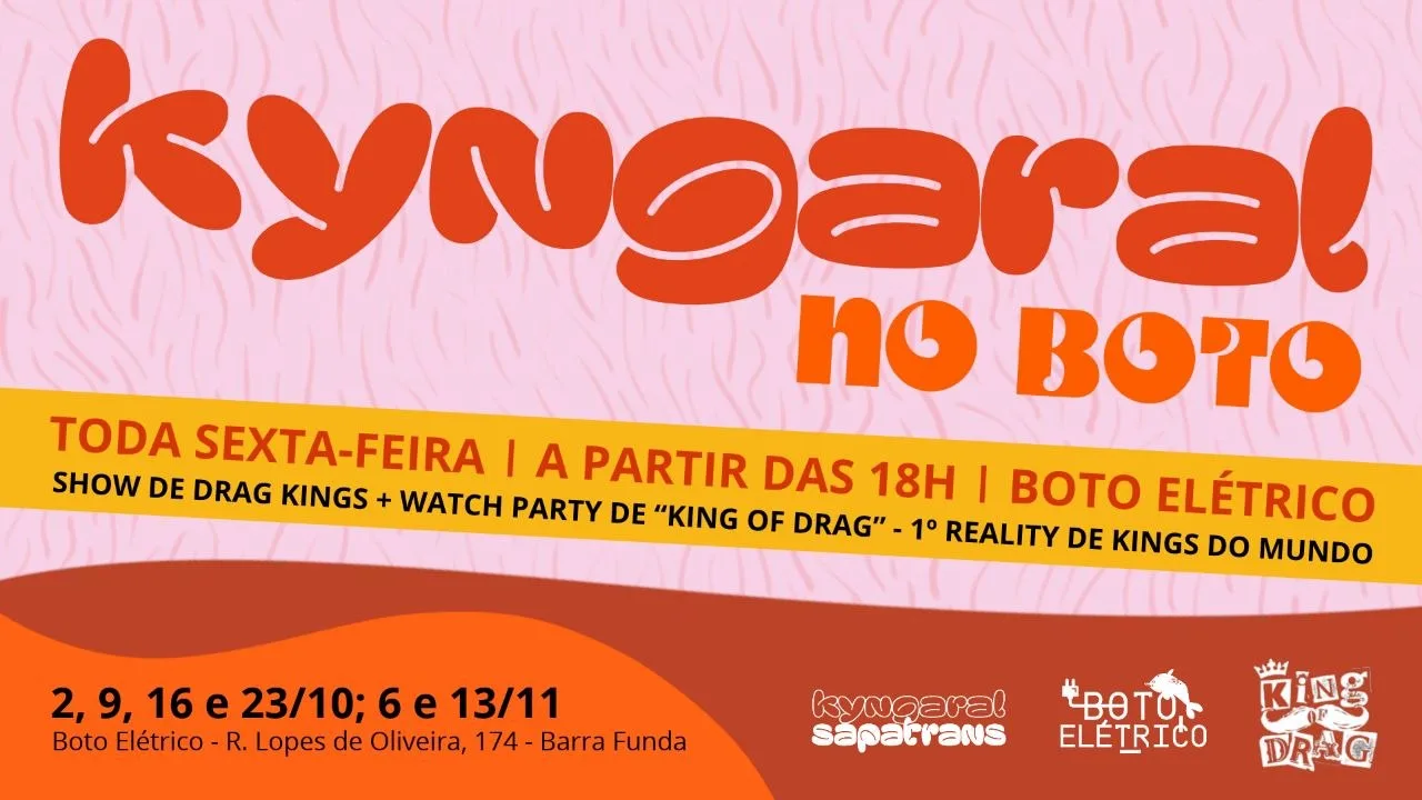Kyngaral No Boto : Watch Party De King Of Drag 16/10 Cover