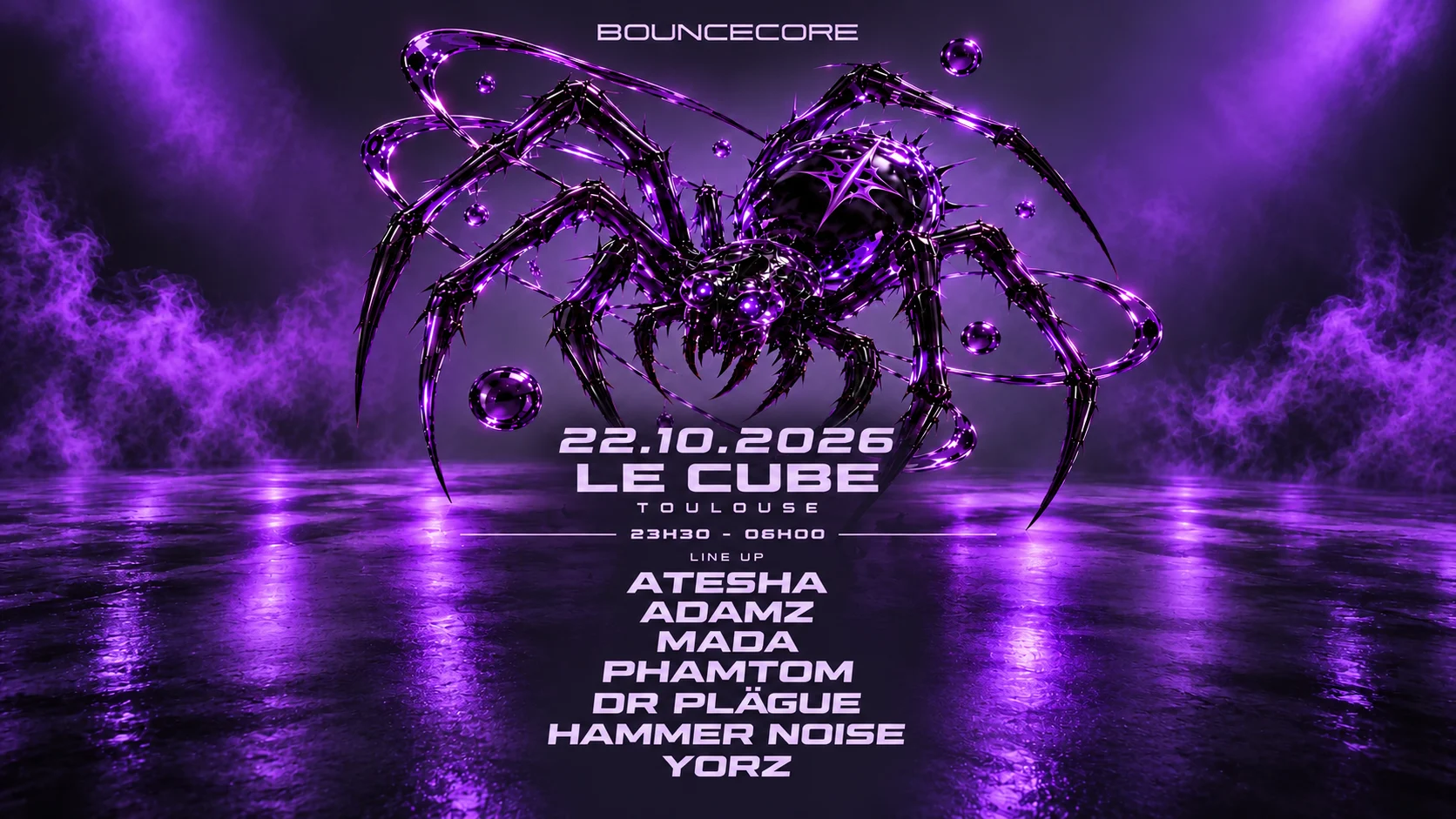 Bouncecore - Le Cube , Toulouse Cover