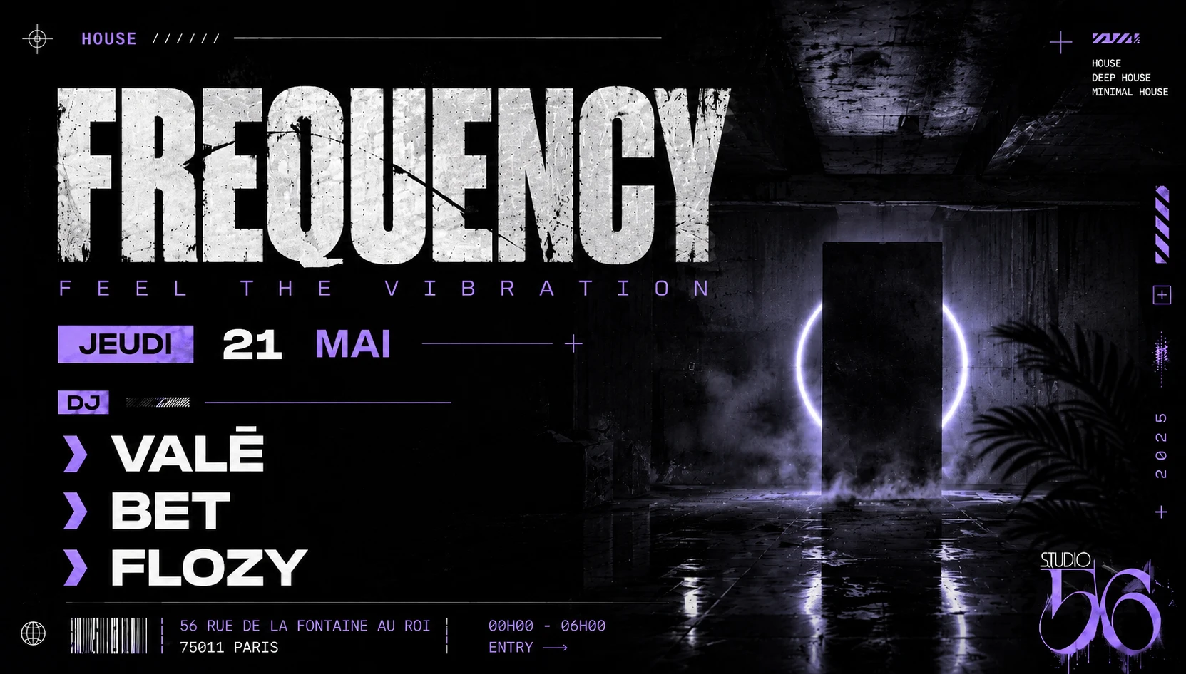 Frequency W/ Vale ,Bet , Flozy Cover