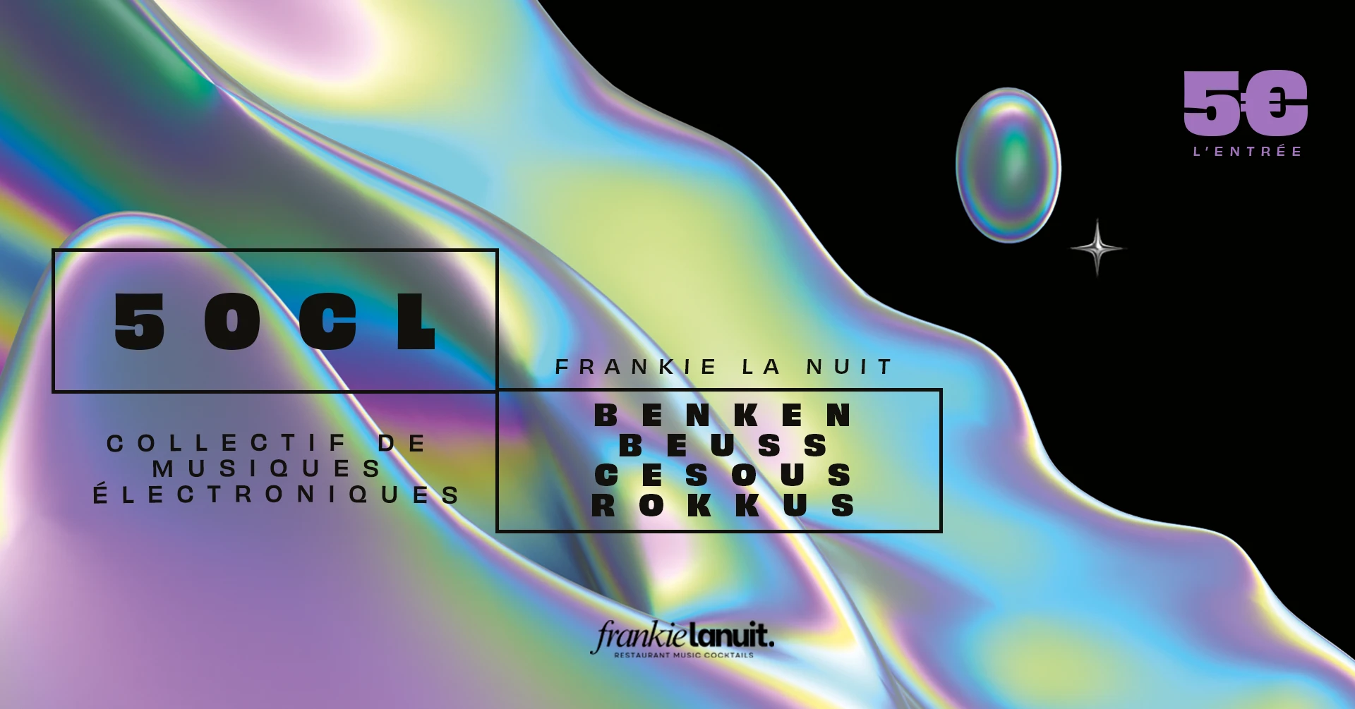 50 CL Avec Beuss, Benken, Cesous Et Rokkus Cover