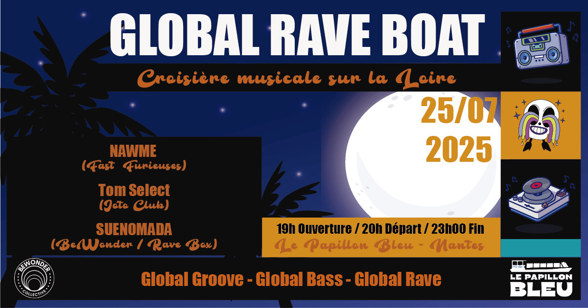 Global Rave Boat #3 Cover