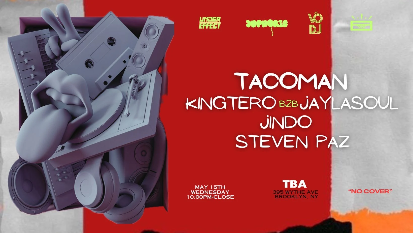 Euphoric Sensation: Tacoman, Kingtero B2b Jaylasoul, Jindo Cover