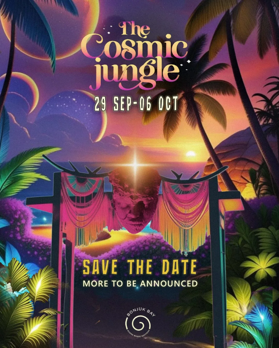 Cosmic Jungle & Bonjuk Bay Cover