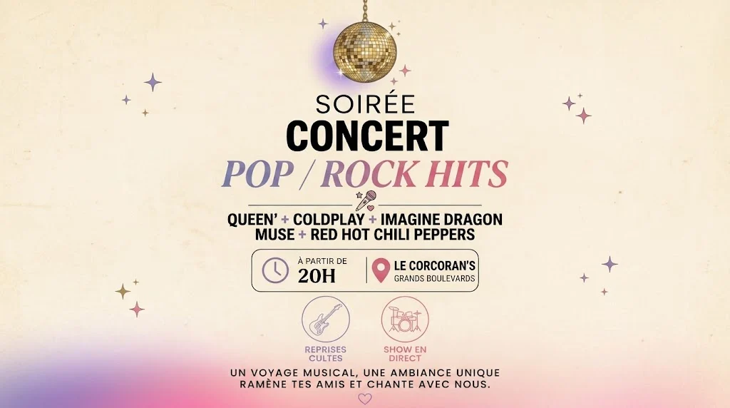 Concert Live Pop/Rock (Les Grands Tubes) Cover